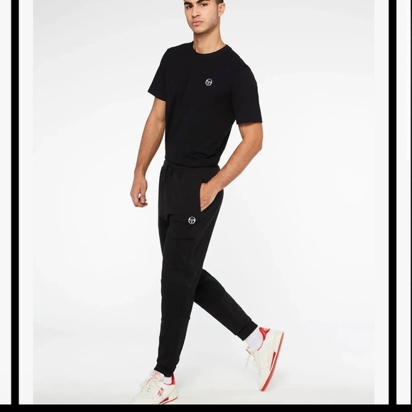 Sergio Tacchini Reverse Sweatpants In Black Size 3X Joggers